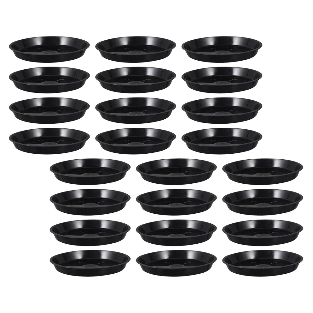 25 Pcs Flowerpot Bases Plant Trays Plastic Material Anti Sun Aging Resistance Gardening Accessories Planter Water Plates
25 Pcs Flowerpot Bases Plant Trays Plastic Material Anti Sun Aging Resistance Gardening Accessories Planter Water Plates