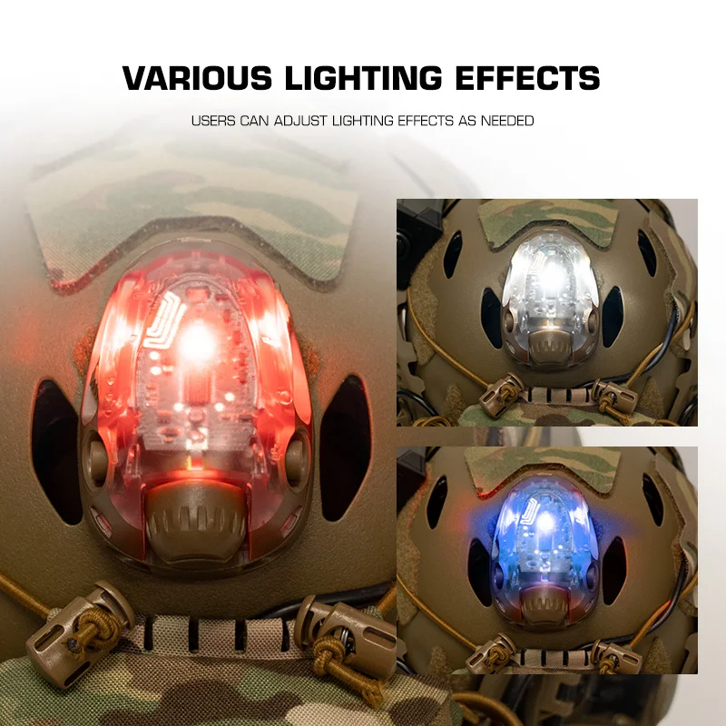 Tactical Helmet Signal Light Multi Color Red/Green/Blue/White/IR Head Waterproof Light Hunting Fishing Auxiliary LED Lamp
Tactical Helmet Signal Light Multi Color Red/Green/Blue/White/IR Head Waterproof Light Hunting Fishing Auxiliary LED Lamp