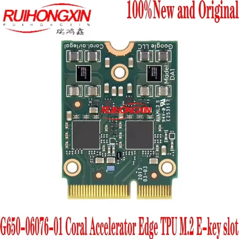 G650-06076-01 Coral Accelerator Edge TPU M.2 E-key slot Development board 100%New and Original
G650-06076-01 Coral Accelerator Edge TPU M.2 E-key slot Development board 100%New and Original