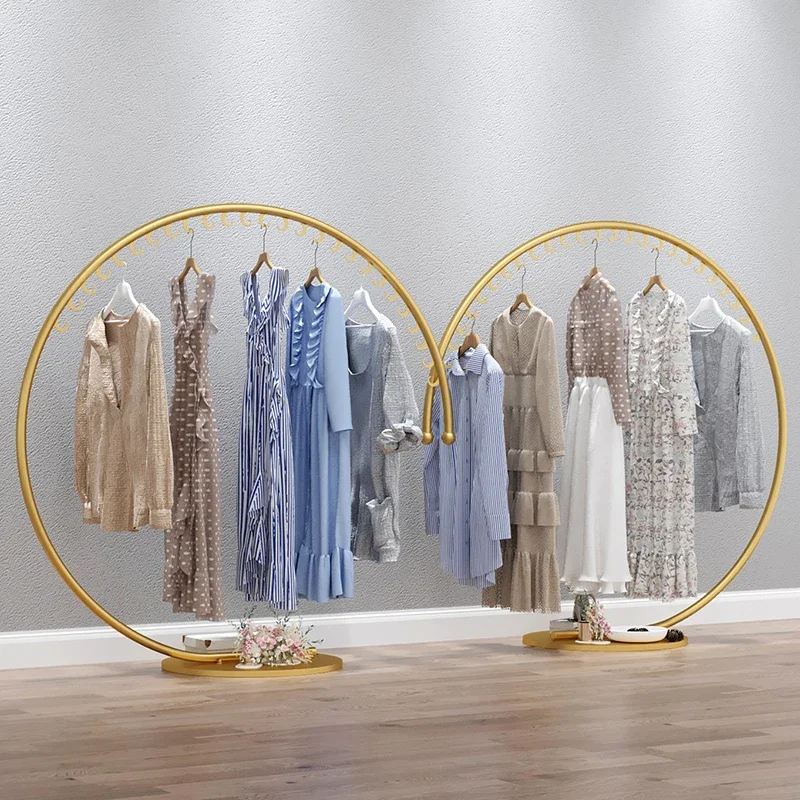 Children's clothing store women's clothing store clothing Nakajima display rack Internet celebrity decoration creative hanger
Children's clothing store women's clothing store clothing Nakajima display rack Internet celebrity decoration creative hanger
