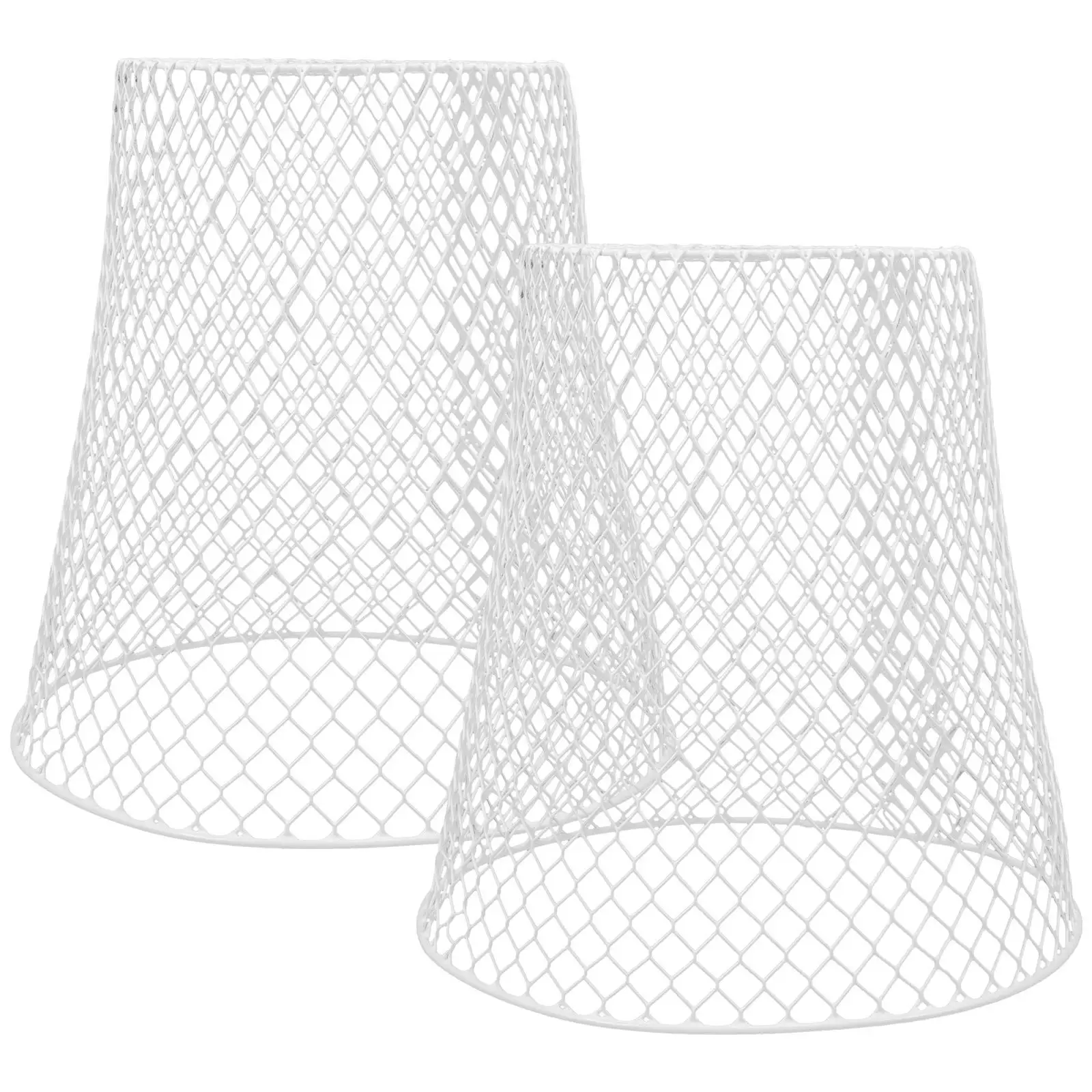 2pcs Plant Protective Cage Iron White Garden Flowerpot Cover Reusable Mesh Design Plant Protector Yard Vegetable Fruit Seedling
2pcs Plant Protective Cage Iron White Garden Flowerpot Cover Reusable Mesh Design Plant Protector Yard Vegetable Fruit Seedling