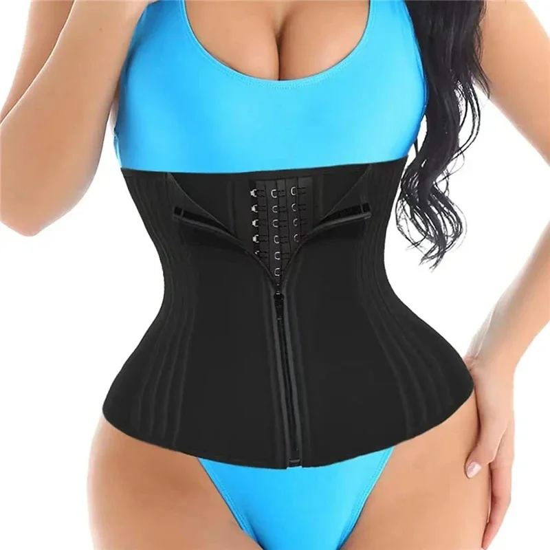 Fajas Colombianas Double Compression Waist Trainer Adjustable Zipper and Hook-eyes Bone Women Body Shaper Flat Belly Corset
Fajas Colombianas Double Compression Waist Trainer Adjustable Zipper and Hook-eyes Bone Women Body Shaper Flat Belly Corset