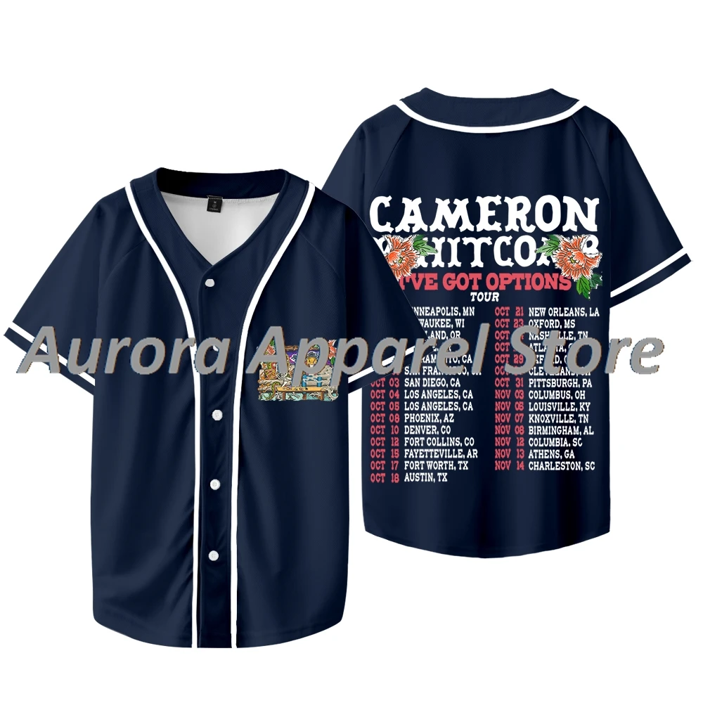 Cameron Whitcomb I've Got Options Tour Merch Baseball Jacket Tee Women Men Fashion V-neck Short Sleeve T-Shirts
Cameron Whitcomb I've Got Options Tour Merch Baseball Jacket Tee Women Men Fashion V-neck Short Sleeve T-Shirts