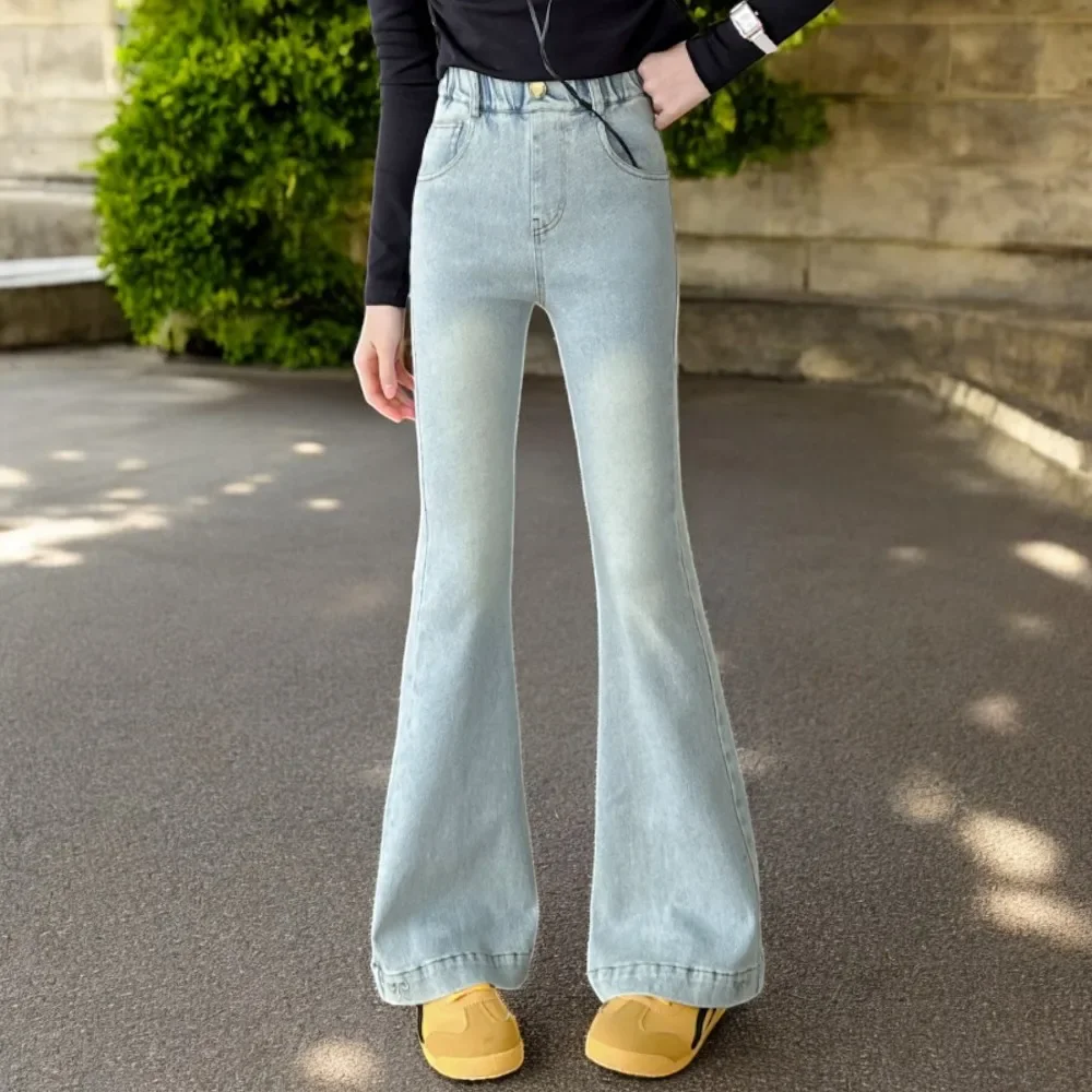 Young Girls Jeans for Kids Flare Pants Children Casual Cargo Trousers Teenagers Outfits Autumn Baby Clothes 5 7 9 10 12 13 Years
Young Girls Jeans for Kids Flare Pants Children Casual Cargo Trousers Teenagers Outfits Autumn Baby Clothes 5 7 9 10 12 13 Years