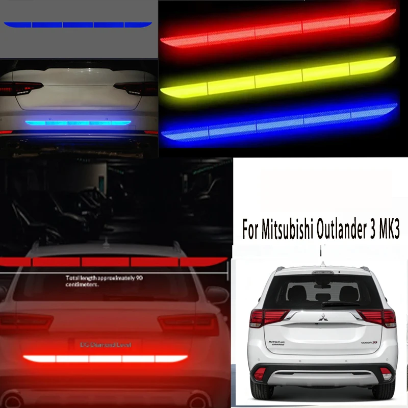 Для Mitsubishi Outlander: 1 шт. светоотражающая предупреждающая лента для багажника, универсальная защитная наклейка-отражатель для бампера, предотвращающая столкновения.
Для Mitsubishi Outlander: 1 шт. светоотражающая предупреждающая лента для багажника, универсальная защитная наклейка-отражатель для бампера, предотвращающая столкновения.