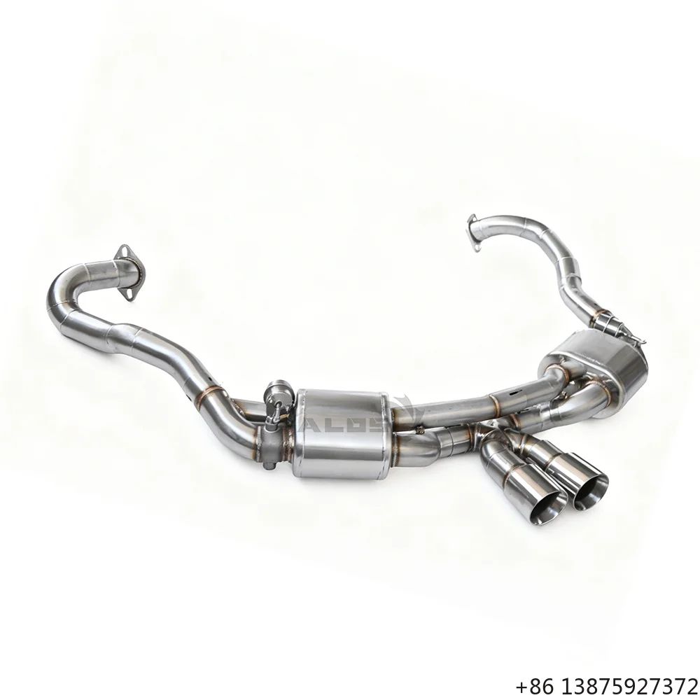 Valved Catback Exhaust System for Boxster 981 2.7L 2012-2016 Stainless Steel Performance Muffler
Valved Catback Exhaust System for Boxster 981 2.7L 2012-2016 Stainless Steel Performance Muffler