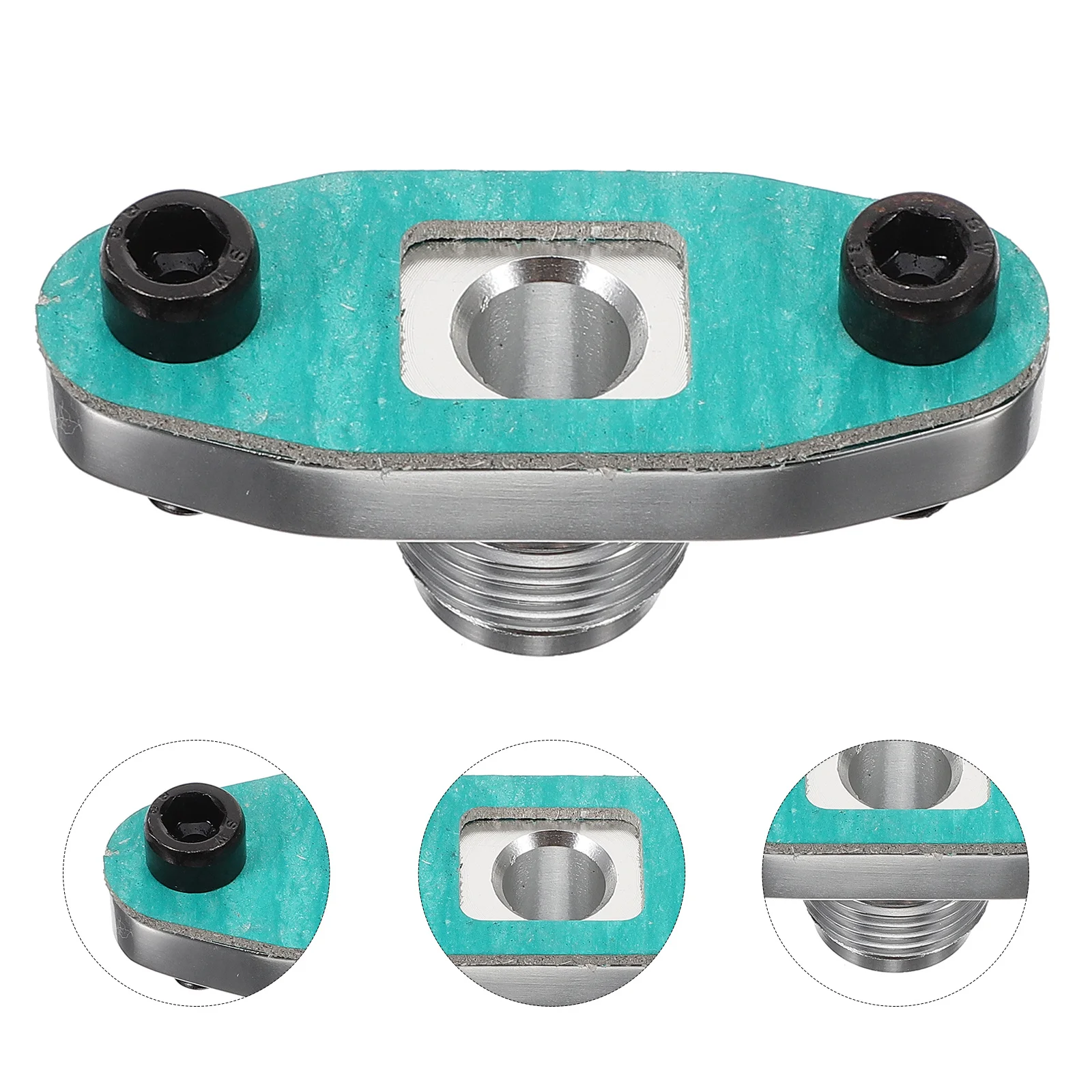 1 Set Turbo Oil Drain Flange Set 1/2 Npt Adapter For Car Turbo Accessories, Durable Lightweight Drain Outlet Gasket Engine Parts
1 Set Turbo Oil Drain Flange Set 1/2 Npt Adapter For Car Turbo Accessories, Durable Lightweight Drain Outlet Gasket Engine Parts