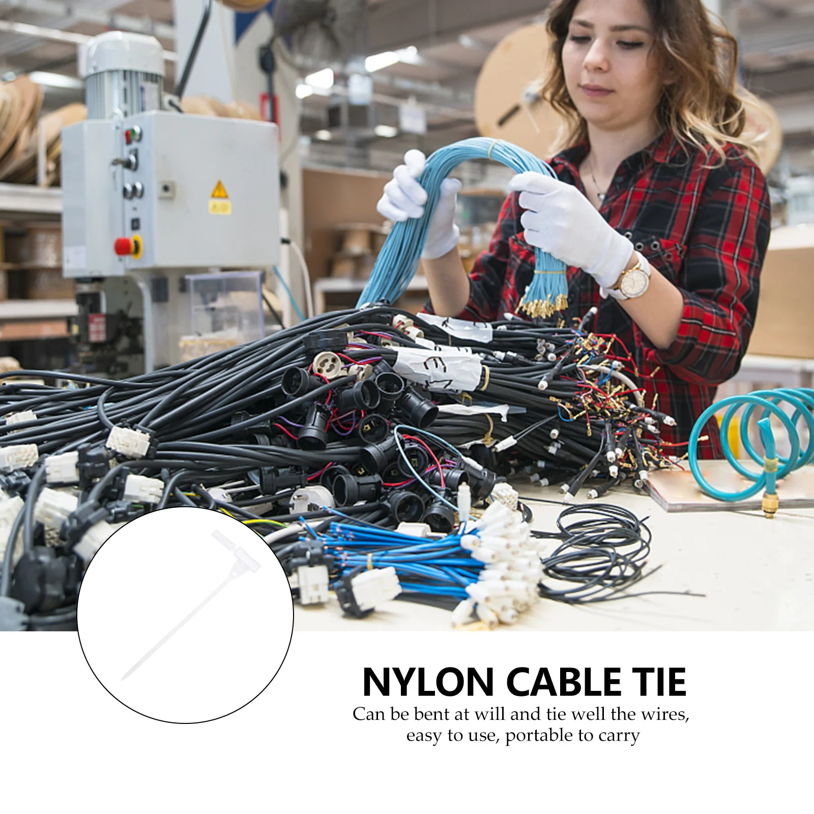 100pcs Cable Zip Ties Waterproof Label Box Self-Locking Cord Tags Nylon Marker Tie Straps For Cable Management Garden Tool
100pcs Cable Zip Ties Waterproof Label Box Self-Locking Cord Tags Nylon Marker Tie Straps For Cable Management Garden Tool