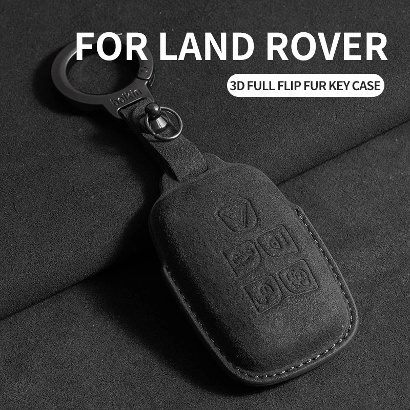 Suede Car Remote Key Case Cover Protector Shell for Land Rover Range Rover Sport Evoque Freelander Holder Keychain Accessories
Suede Car Remote Key Case Cover Protector Shell for Land Rover Range Rover Sport Evoque Freelander Holder Keychain Accessories