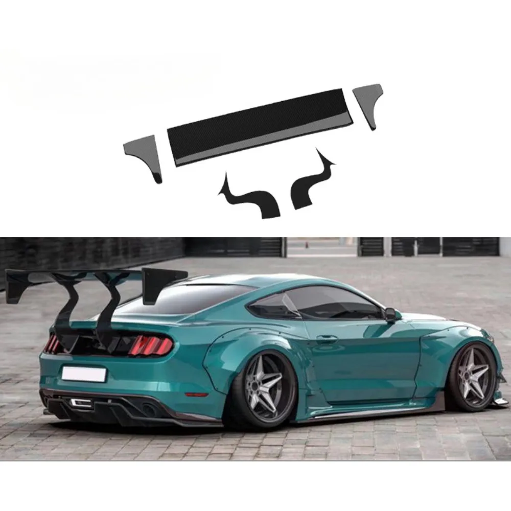 Подходит для Ford Mustang 2015-2022, автомобильные запчасти из углеродного волокна GT, спойлер с большим хвостом
Подходит для Ford Mustang 2015-2022, автомобильные запчасти из углеродного волокна GT, спойлер с большим хвостом