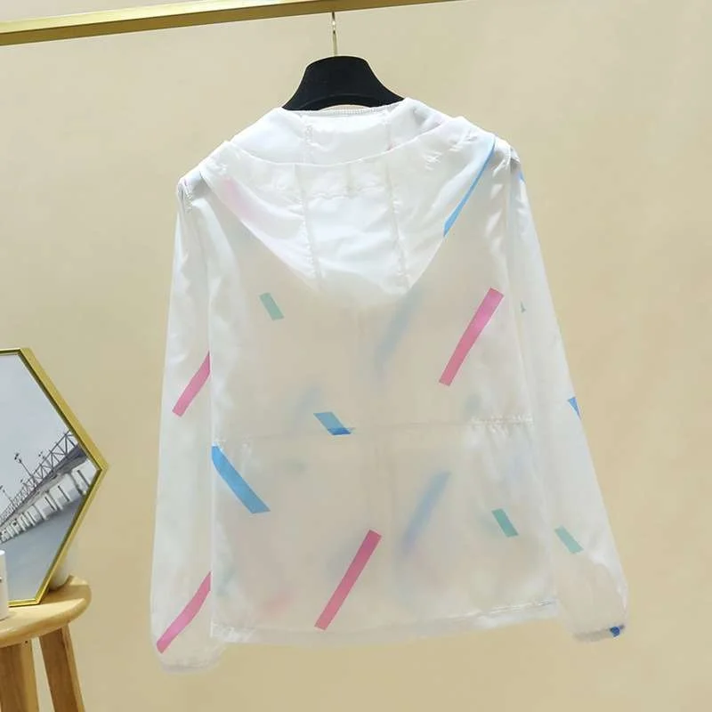 Women's Breathable Sunscreen Clothing ort Sve Long Coat Spring Summer New Sle Cleanfit Polyester Fiber Thin Model
Women's Breathable Sunscreen Clothing ort Sve Long Coat Spring Summer New Sle Cleanfit Polyester Fiber Thin Model