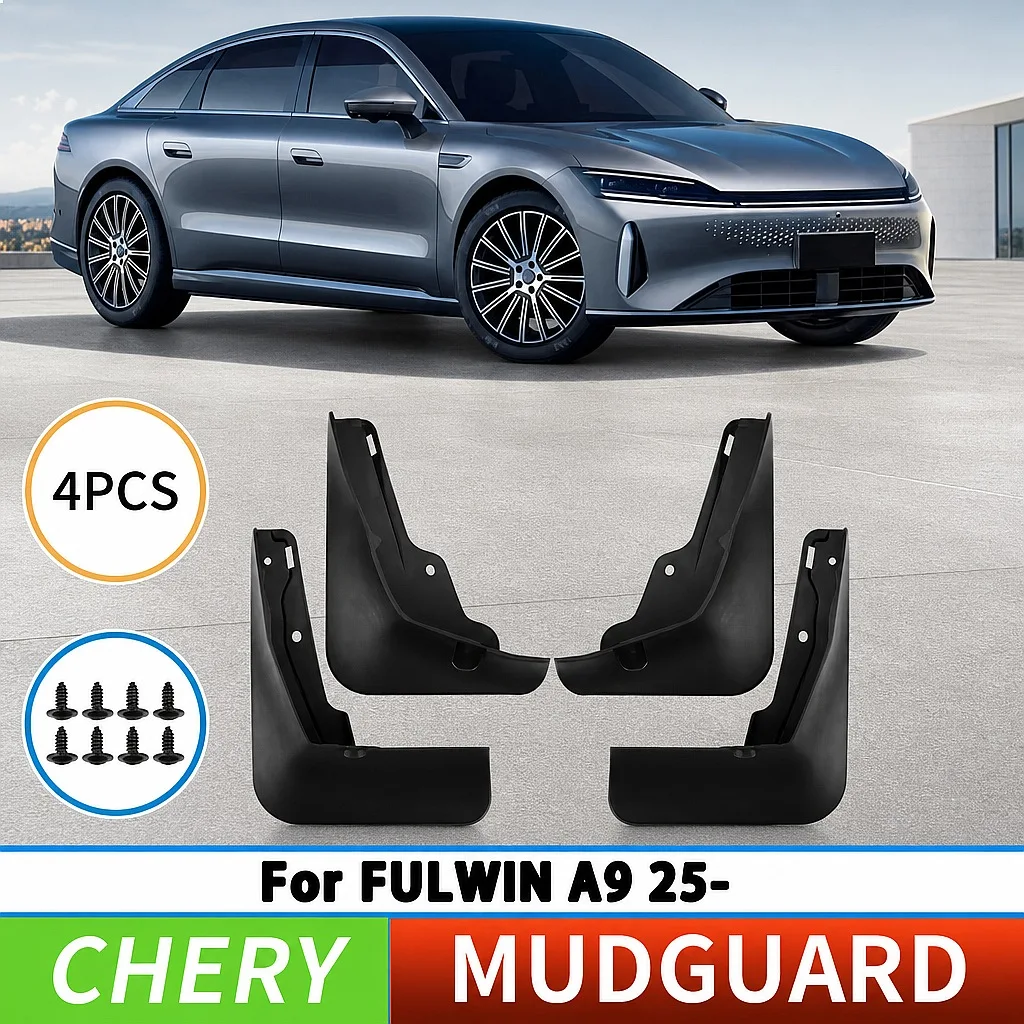 Suitable for Chery Fulwin A9 2025 Mudguards Front Rear Wheel Splash Guards Car Tire Fender Flaps
Suitable for Chery Fulwin A9 2025 Mudguards Front Rear Wheel Splash Guards Car Tire Fender Flaps