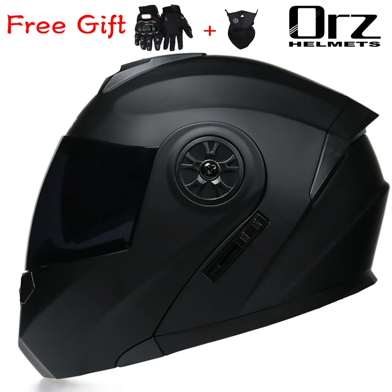ORZ-161 Latest DOT Approved Safety Modular Flip Motorcycle Helmet Voyage Racing Dual Lens Helmet Interior Visor
ORZ-161 Latest DOT Approved Safety Modular Flip Motorcycle Helmet Voyage Racing Dual Lens Helmet Interior Visor