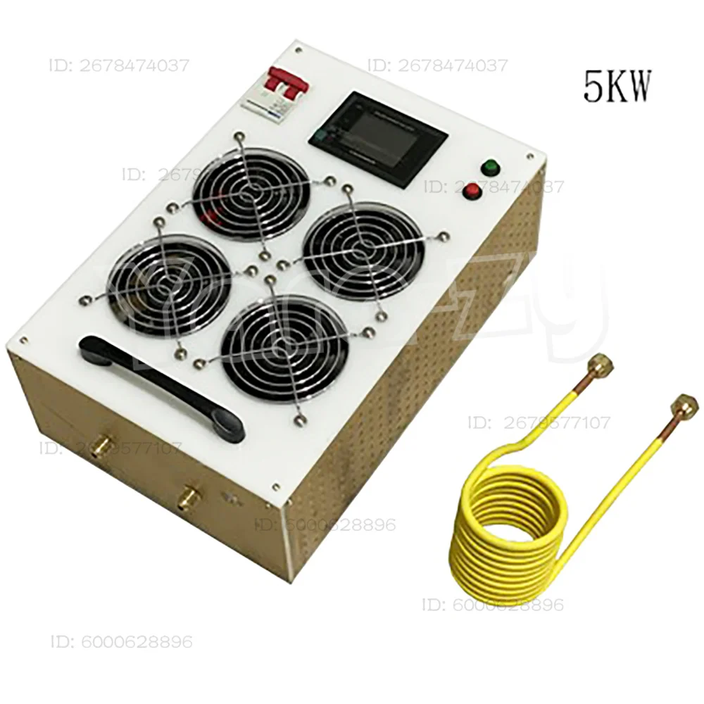 NEW 5000W High Frequency Induction Heater Induction Heating Machine Metal Smelting Furnace
NEW 5000W High Frequency Induction Heater Induction Heating Machine Metal Smelting Furnace