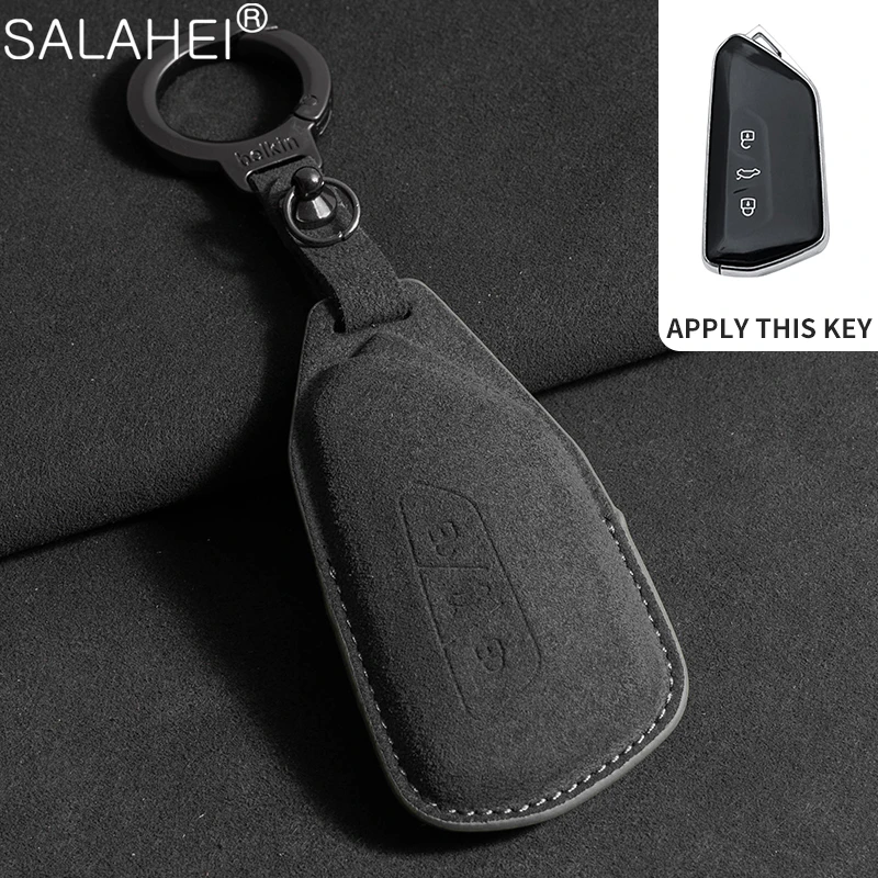 Suede Leather Remote Car Key Case Cover Holder For VW Volkseagen Passat Magotan For Skoda Superb A7 Kodiaq Seat Polo Golf Tiguan
Suede Leather Remote Car Key Case Cover Holder For VW Volkseagen Passat Magotan For Skoda Superb A7 Kodiaq Seat Polo Golf Tiguan