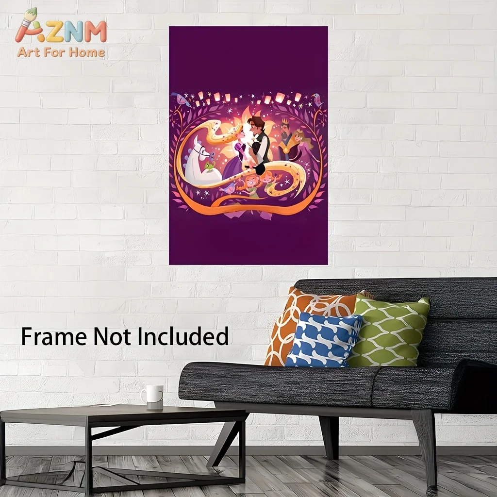 AZNM Disney Tangled Rapunzel Flynn Rider: Картина-коллаж с персонажами из сцены с фонарем, 2D плоская печать, безрамное холстовое настенное искусство для детской комнаты
AZNM Disney Tangled Rapunzel Flynn Rider: Картина-коллаж с персонажами из сцены с фонарем, 2D плоская печать, безрамное холстовое настенное искусство для детской комнаты