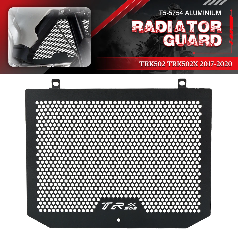 FOR Benelli TRK702 RK502 502X 2017 2018 2019 2020 2021 2022 2023 Motorcycle Radiator Grill Guard Cooler Cover Protection Part
FOR Benelli TRK702 RK502 502X 2017 2018 2019 2020 2021 2022 2023 Motorcycle Radiator Grill Guard Cooler Cover Protection Part