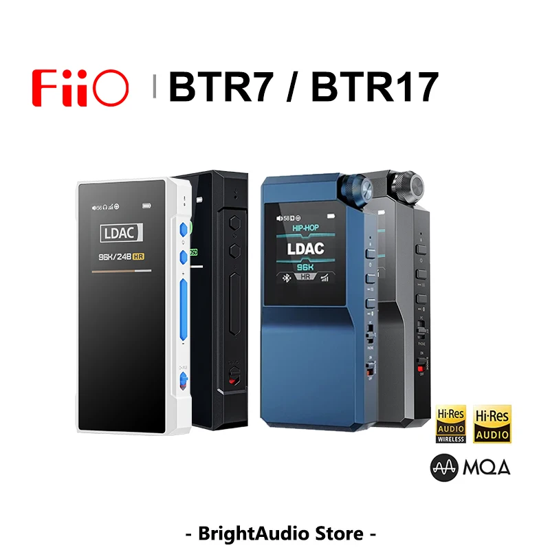 Fiio Btr17 Btr7 Hi-res Hifi Headphone Amplifier Amp Mqa Usb Dac Thx Aaa 3.5mm 4.4mm Balanced Output Dsd256 Ldac
Fiio Btr17 Btr7 Hi-res Hifi Headphone Amplifier Amp Mqa Usb Dac Thx Aaa 3.5mm 4.4mm Balanced Output Dsd256 Ldac