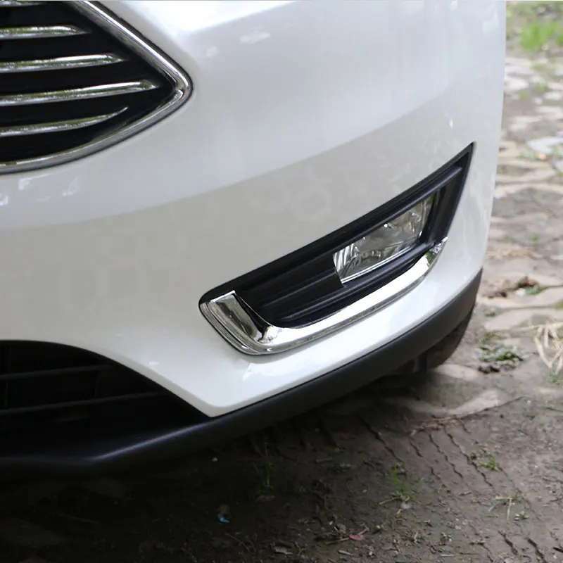Car Fog Lights Trim Sticker Accessories For Ford Focus 3 MK3 2016 2017 2018 2Pcs/Set ABS Chrome Front Fog Lamps Cover Trim
Car Fog Lights Trim Sticker Accessories For Ford Focus 3 MK3 2016 2017 2018 2Pcs/Set ABS Chrome Front Fog Lamps Cover Trim