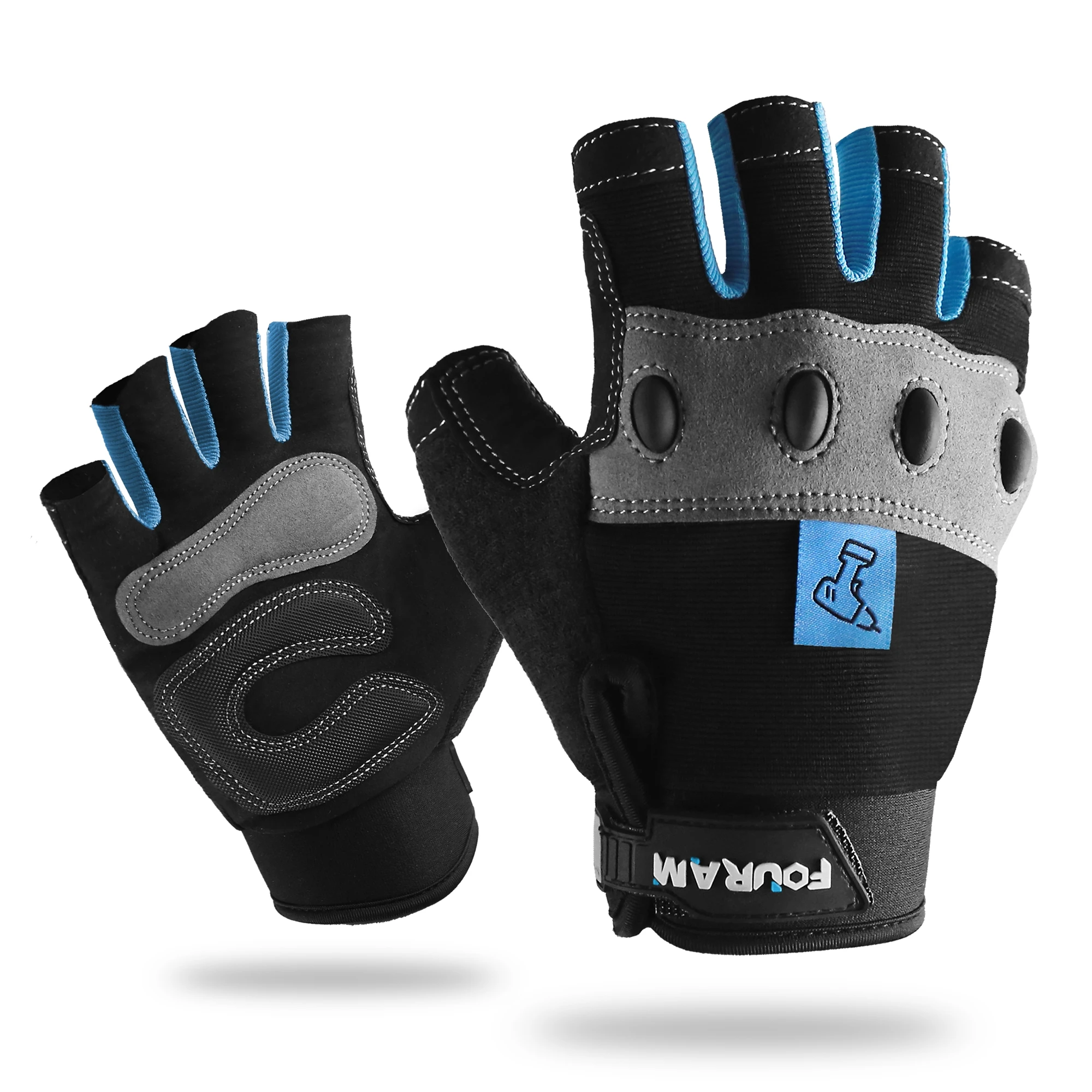 1Pair Work gloves Men Fingerless Mechanic Gloves Shock-Grip, Anti-Collision For Men Women BLUE
1Pair Work gloves Men Fingerless Mechanic Gloves Shock-Grip, Anti-Collision For Men Women BLUE