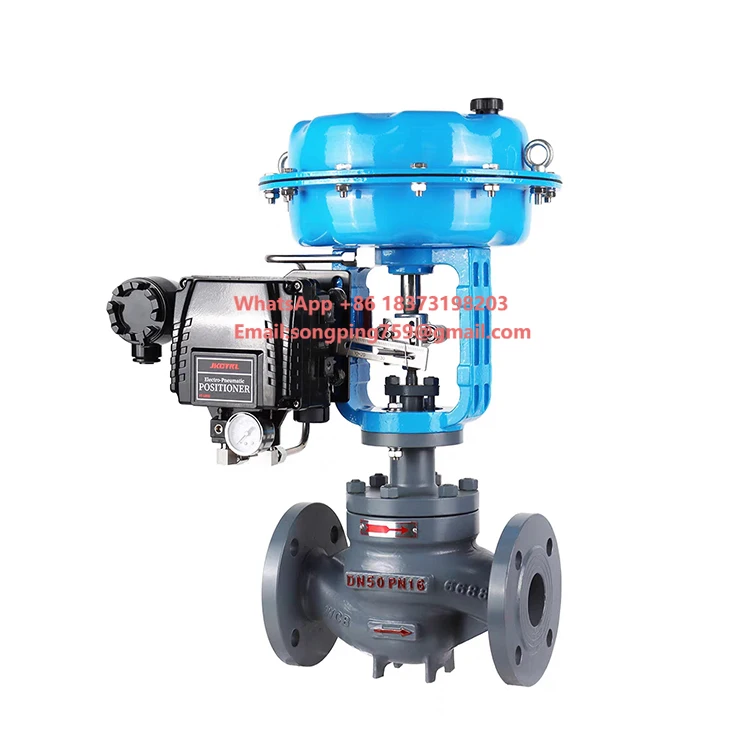 Пневматический автоматический регулирующий клапан уровня воды/пара DN50, WCB, нержавеющая сталь 304/316
Пневматический автоматический регулирующий клапан уровня воды/пара DN50, WCB, нержавеющая сталь 304/316