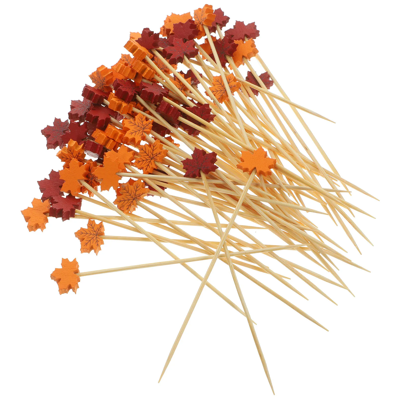 200pcs Maple Leaf Cocktail Skewers Bamboo Fruit Picks Decorative Toothpicks Party Appetizer Kabob Sticks Sandwich Fruits Cakes
200pcs Maple Leaf Cocktail Skewers Bamboo Fruit Picks Decorative Toothpicks Party Appetizer Kabob Sticks Sandwich Fruits Cakes