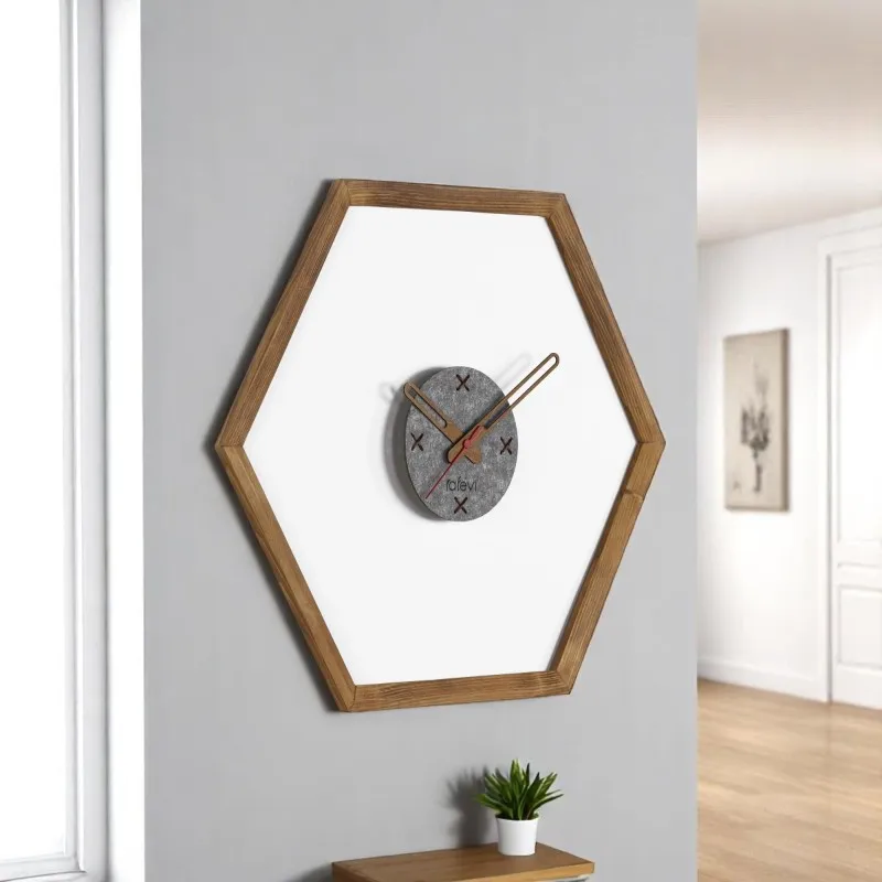 Tuva Wall Clock, Wooden Frame, Brown
Tuva Wall Clock, Wooden Frame, Brown