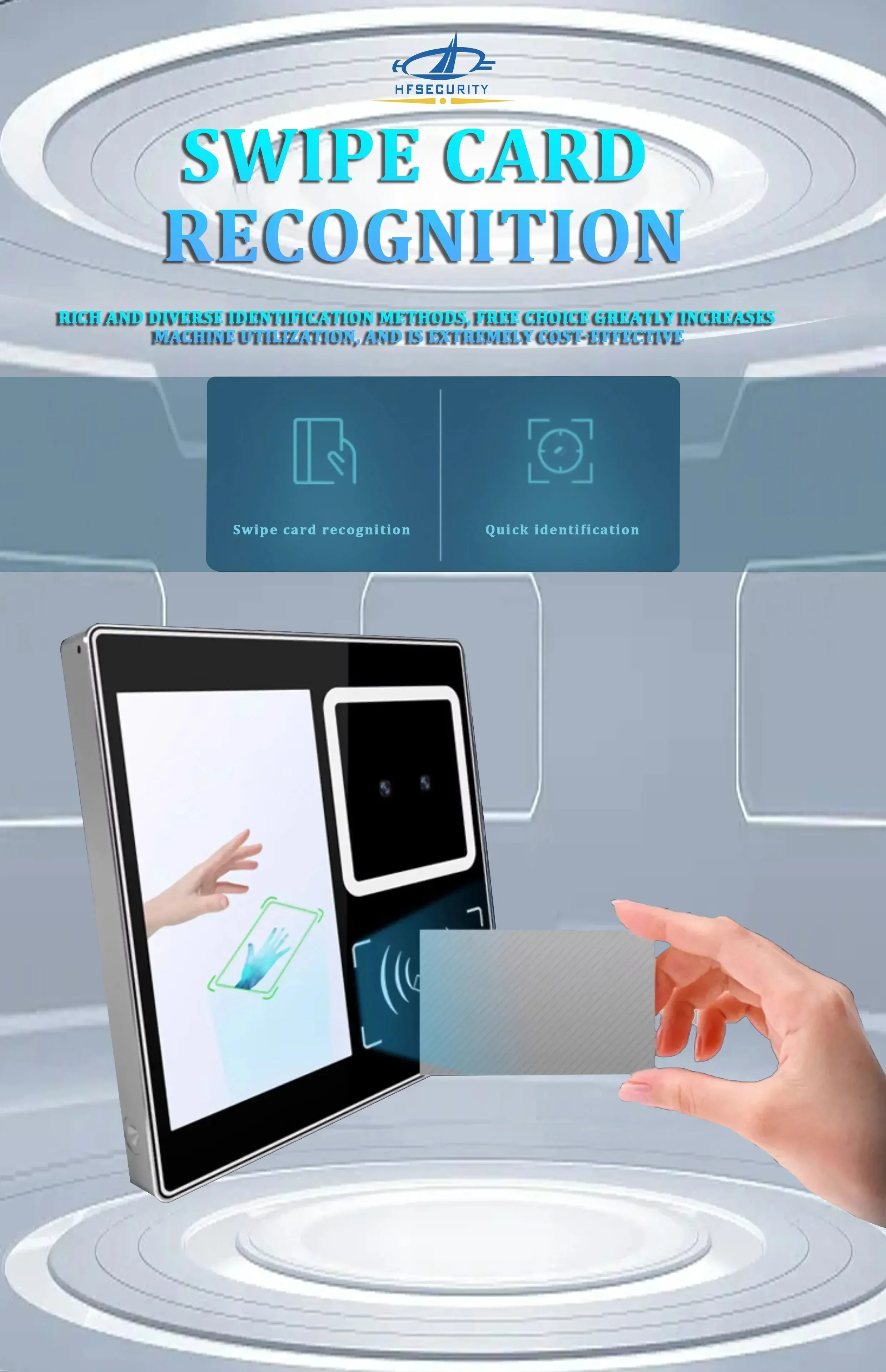 In Stock HFSecurity FR05P Palm Vein Scanner Recognition IC Reader 5 Inches Face Recognition Access Control for gym hotel school
In Stock HFSecurity FR05P Palm Vein Scanner Recognition IC Reader 5 Inches Face Recognition Access Control for gym hotel school