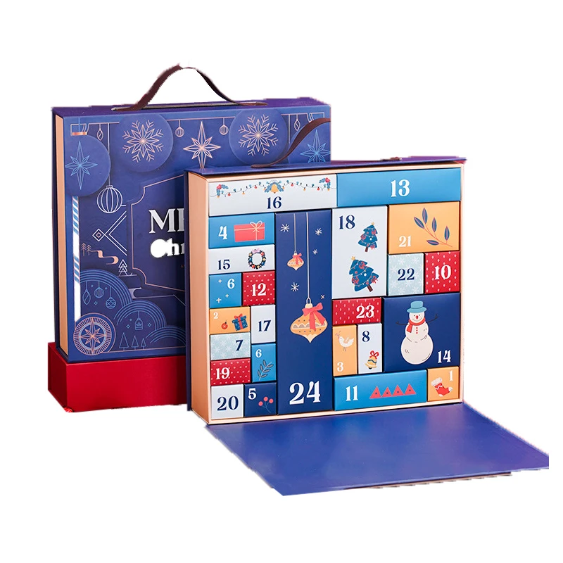 Customized productCustom Chocolate 24 Grids Calendar Advent Boxes Paper Cosmetic Advent Calendar Cardboard Packaging X
Customized productCustom Chocolate 24 Grids Calendar Advent Boxes Paper Cosmetic Advent Calendar Cardboard Packaging X