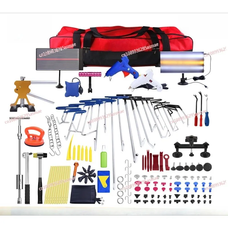 Paintless Dent Repair Kit, Car Dent Remover Tool for Auto Body Hail Damage and Dents Fix
Paintless Dent Repair Kit, Car Dent Remover Tool for Auto Body Hail Damage and Dents Fix