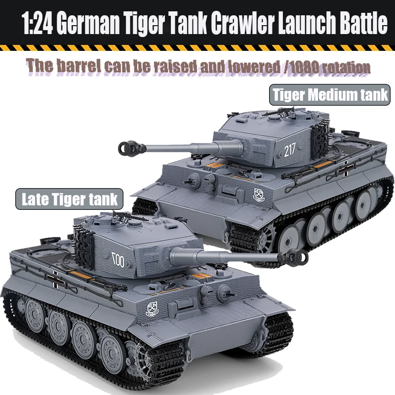 Подарки Taigen 1/24 RC Battle Tank Tiger I Радиоуправление Военные танки Инфракрасные боевые машинки Игрушки для мальчиков TG3848
Подарки Taigen 1/24 RC Battle Tank Tiger I Радиоуправление Военные танки Инфракрасные боевые машинки Игрушки для мальчиков TG3848