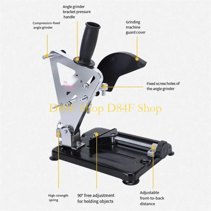 D84F Heavy dutys Metal Grinder Stand Bracket For 100-125mm Angles Grinder Metal Cutting Bearing Stability System
D84F Heavy dutys Metal Grinder Stand Bracket For 100-125mm Angles Grinder Metal Cutting Bearing Stability System