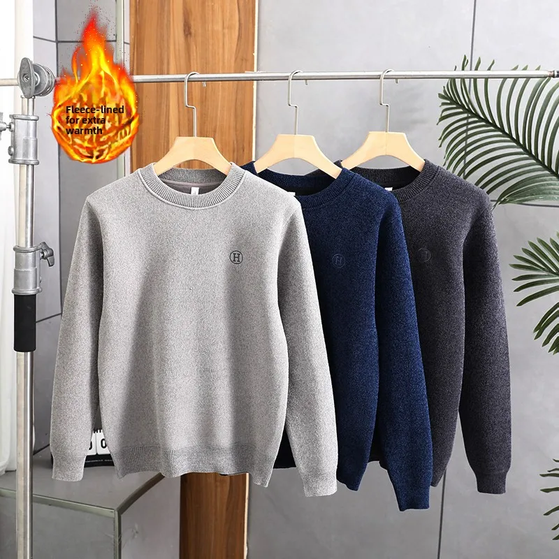 Утепленный цельный мужской вязаный свитер на осень-зиму, мягкий, приятный к телу, с круглым вырезом, прямого кроя, трикотажный, Cany O...
Утепленный цельный мужской вязаный свитер на осень-зиму, мягкий, приятный к телу, с круглым вырезом, прямого кроя, трикотажный, Cany O...