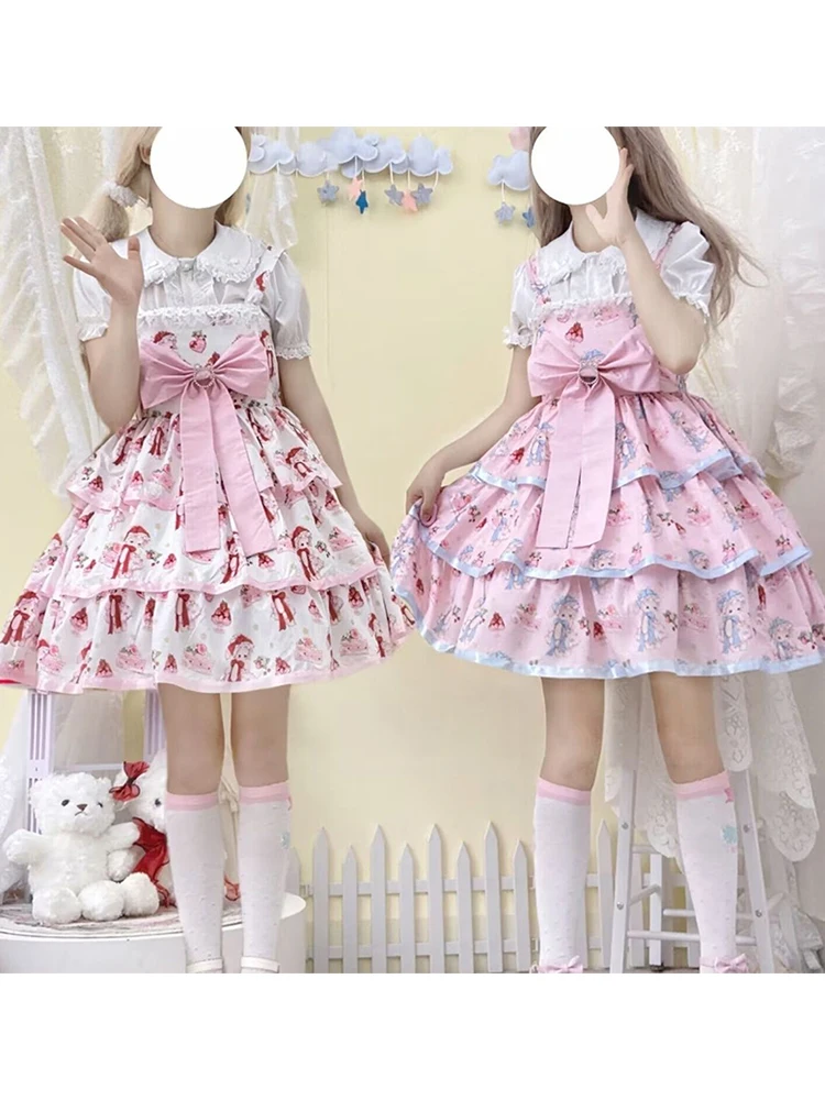 Original Lolita Cute Three-Part JSK Strap Dress Adorable Skirt Brand Other Material Other Style Other
Original Lolita Cute Three-Part JSK Strap Dress Adorable Skirt Brand Other Material Other Style Other