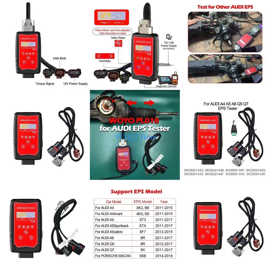 37JE Electric Power Wheel Steering Column Motor Tester Vehicle Diagnostic Tool PL018
37JE Electric Power Wheel Steering Column Motor Tester Vehicle Diagnostic Tool PL018
