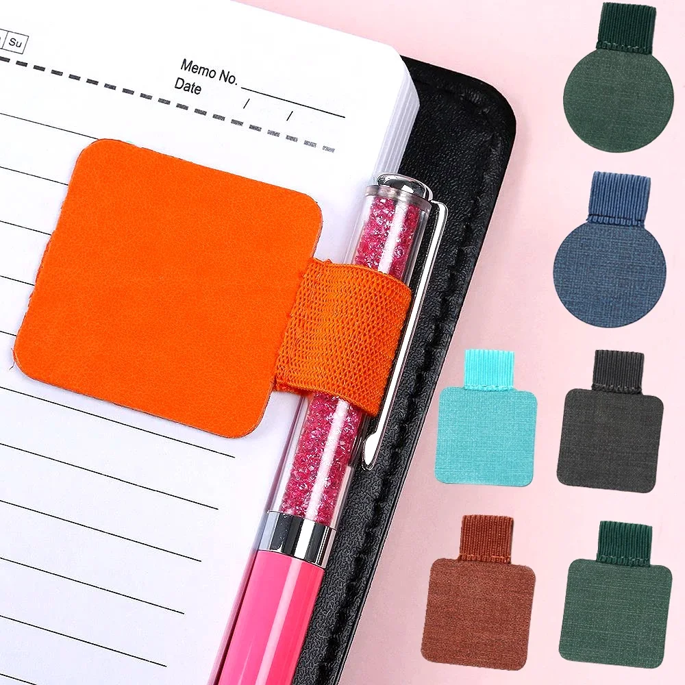 31 Colors Self-adhesive Pen Holder Leather Pen Clip pencil holder Elastic Loop for Notebook Journals Clipboards porta penne Tool
31 Colors Self-adhesive Pen Holder Leather Pen Clip pencil holder Elastic Loop for Notebook Journals Clipboards porta penne Tool