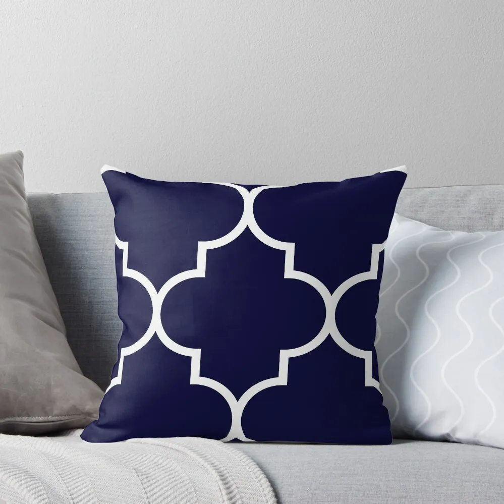 Quatrefoil Large Navy Blue Throw Pillow christmas decorations for home 2025 Cushions Pillows Aesthetic pillow
Quatrefoil Large Navy Blue Throw Pillow christmas decorations for home 2025 Cushions Pillows Aesthetic pillow