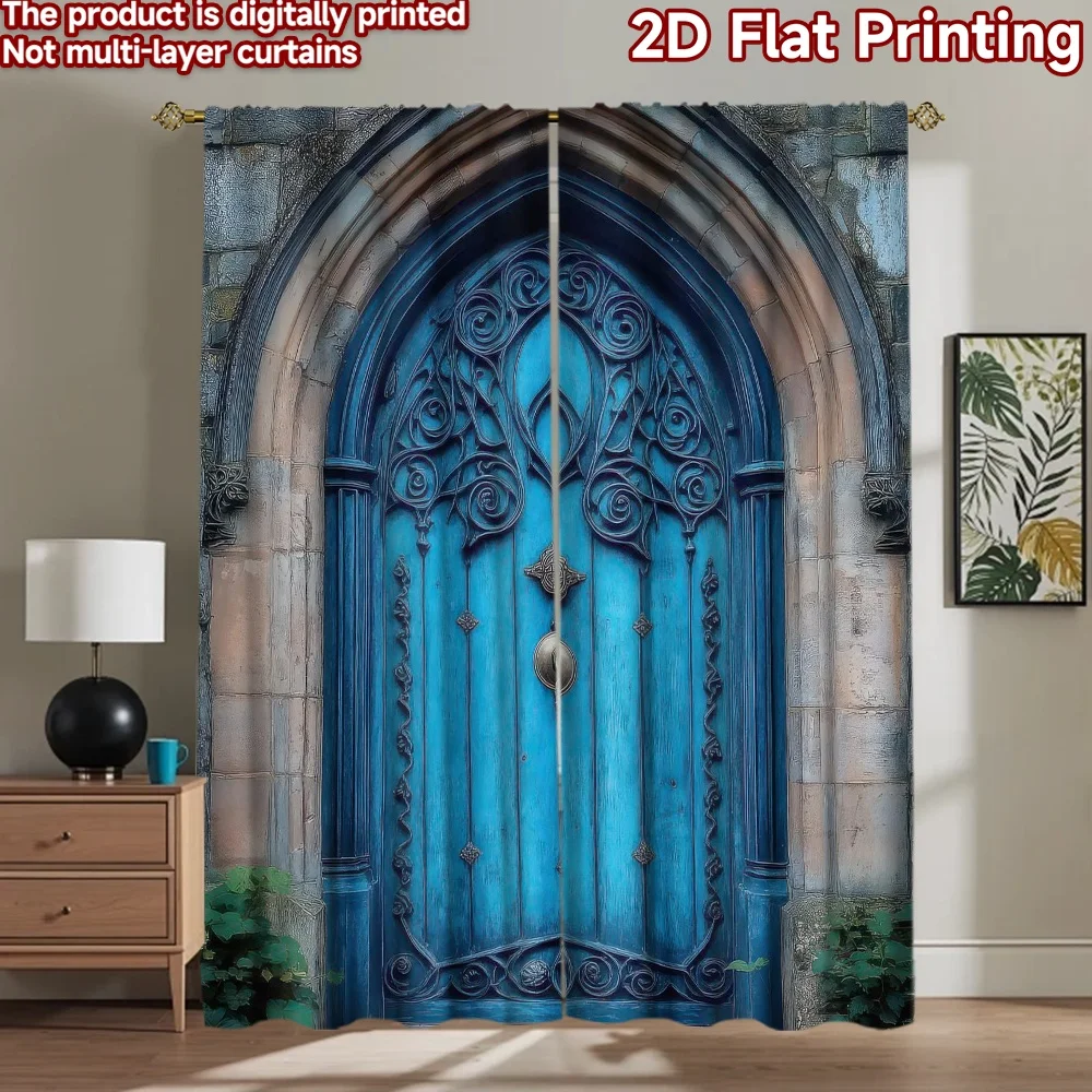 1pc 2D flat Photography Backdrop Background cloth Blue Gothic Door 100% Polyester Festive Wall Decor Perfect for Holiday family
1pc 2D flat Photography Backdrop Background cloth Blue Gothic Door 100% Polyester Festive Wall Decor Perfect for Holiday family