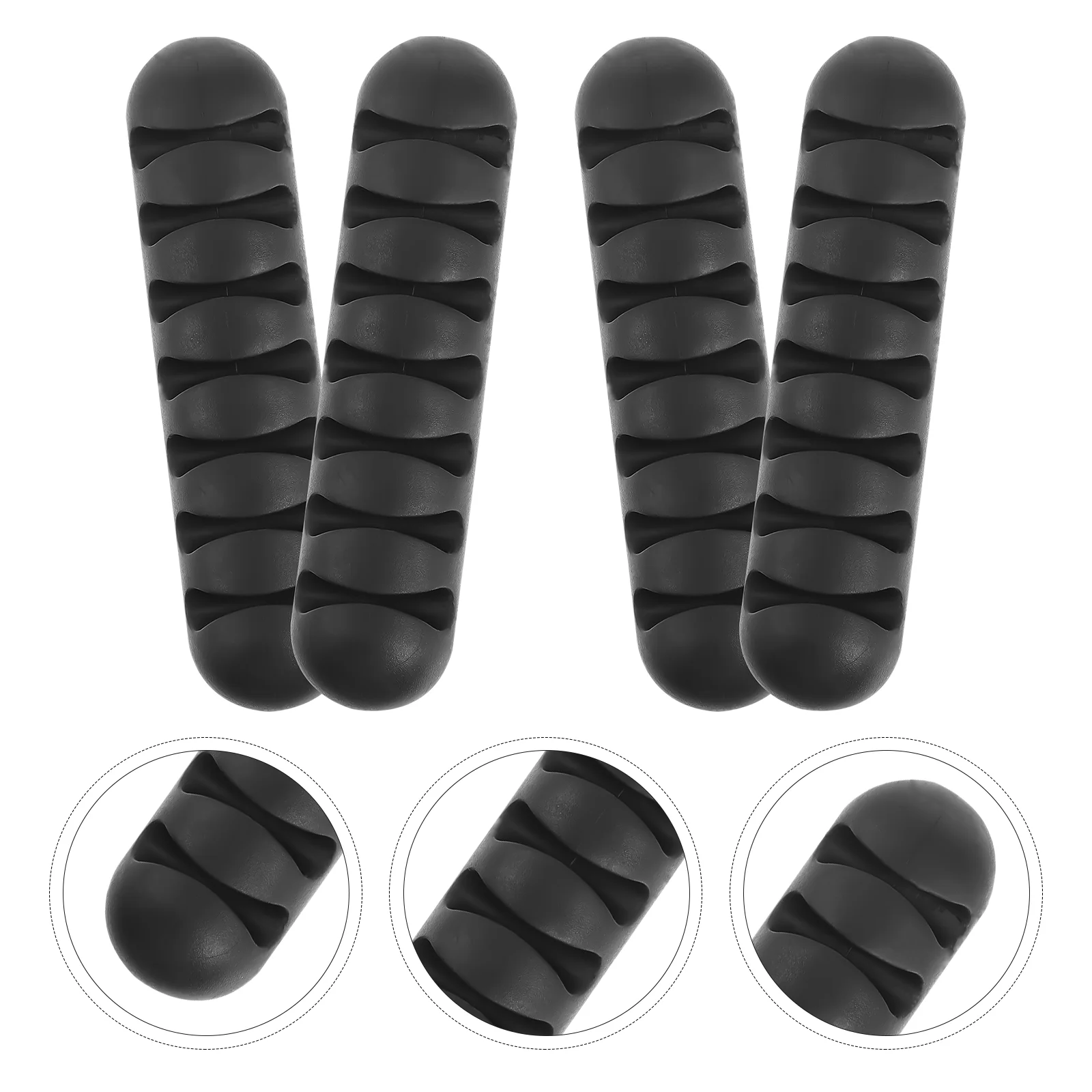 4 Pcs Cable Holders for Data Fixer Desktop Stand Adhesive Organizers Cords The Wire
4 Pcs Cable Holders for Data Fixer Desktop Stand Adhesive Organizers Cords The Wire