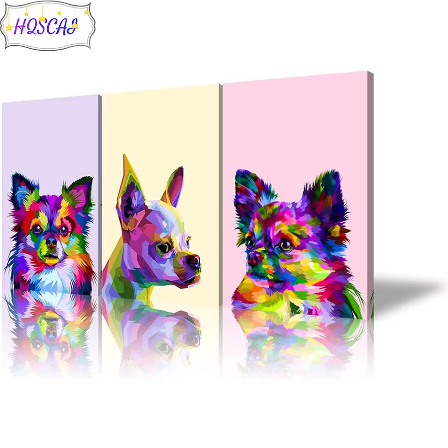 3pcs Doodle animal art, puppy AB Diamond Painting Cross Stitch full round square Diamond Embroidery New Handicrafts Home Decor
3pcs Doodle animal art, puppy AB Diamond Painting Cross Stitch full round square Diamond Embroidery New Handicrafts Home Decor