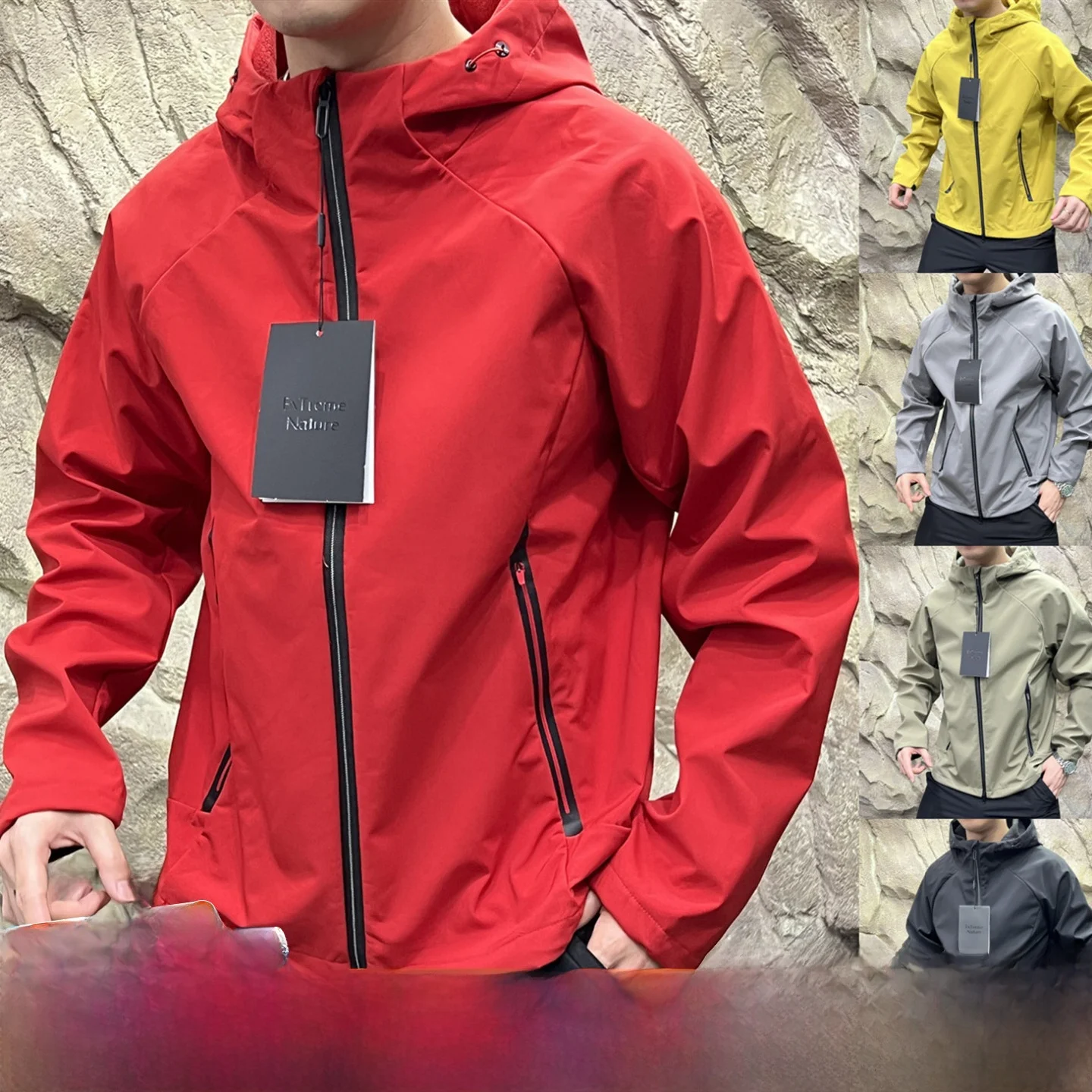 Профессиональная уличная высококачественная застежка-молния с подкладкой на молнии, мягкая куртка с капюшоном, мужская осенне-зимняя ветрозащитная куртка из полиэфирного волокна
Профессиональная уличная высококачественная застежка-молния с подкладкой на молнии, мягкая куртка с капюшоном, мужская осенне-зимняя ветрозащитная куртка из полиэфирного волокна