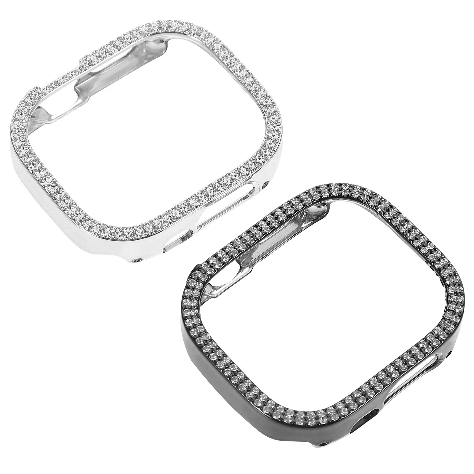 2Pcs Lightweight Reusable Watch Case Compatible with Apple Watch 8 Ultra Se Sparkle Design Anti-Shocking Protective Cover
2Pcs Lightweight Reusable Watch Case Compatible with Apple Watch 8 Ultra Se Sparkle Design Anti-Shocking Protective Cover