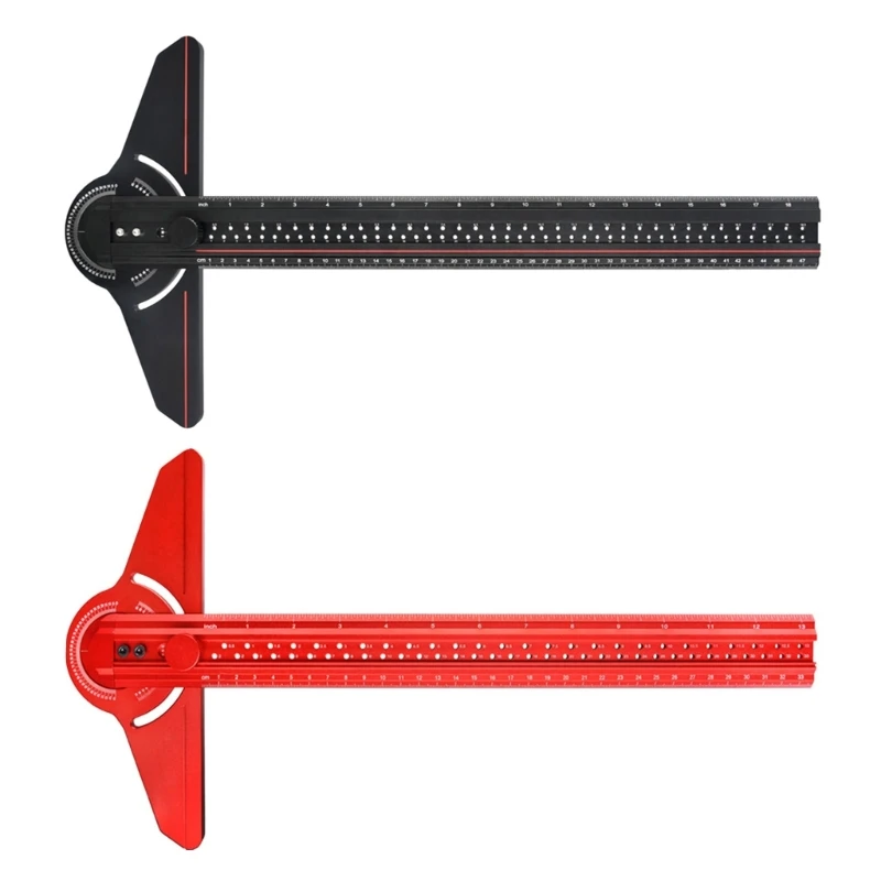 Q2Q4 Layout Measuring Tool Angles Finder T Ruler Woodworking Aluminum Angles Gauges
Q2Q4 Layout Measuring Tool Angles Finder T Ruler Woodworking Aluminum Angles Gauges