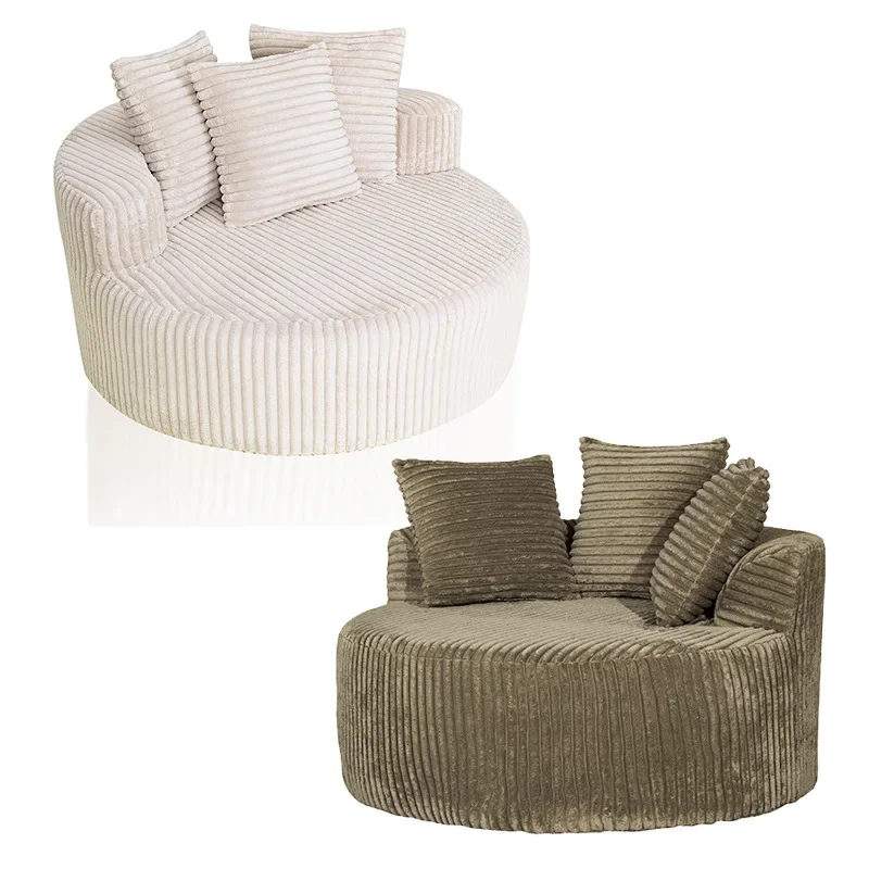 Single round compression sofa fabric designer creative small sofa
Single round compression sofa fabric designer creative small sofa