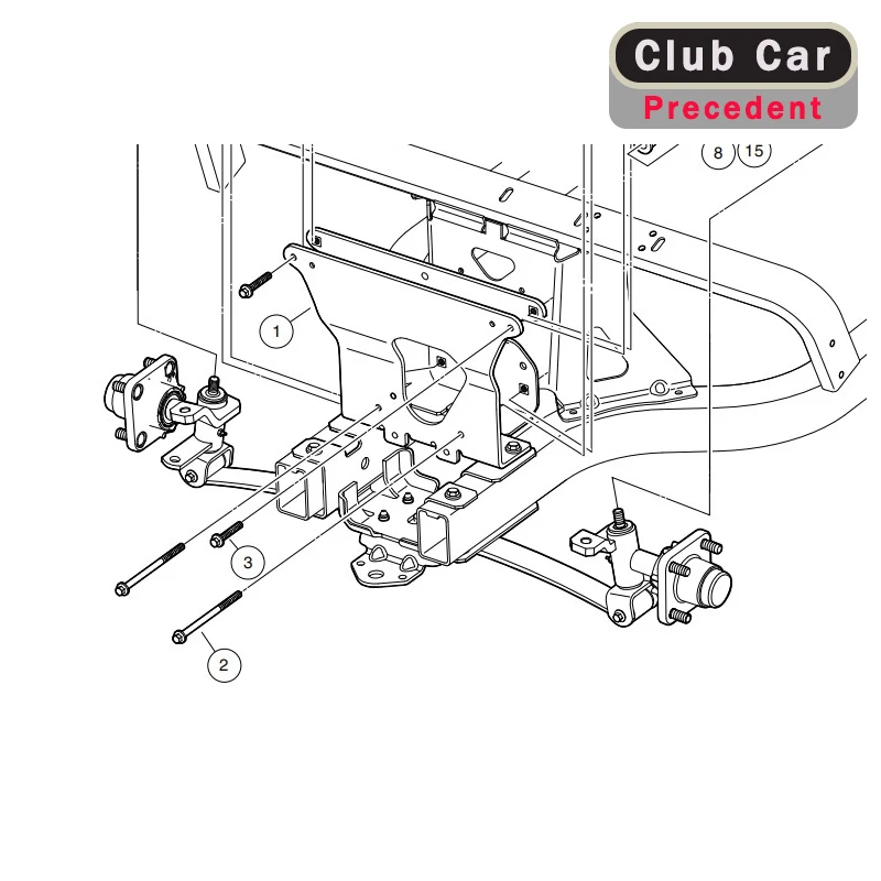 Golf Cart Accessories Club Car Precedent Gas/Electric Front Spindle Sheep horn axis OEM 103638701 103638702
Golf Cart Accessories Club Car Precedent Gas/Electric Front Spindle Sheep horn axis OEM 103638701 103638702
