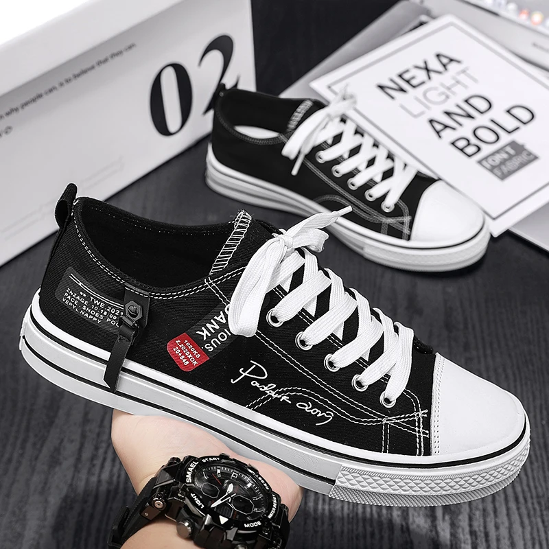 Casual Shoes Men's Canvas Shoes Male Sneakers Breathable Men Sports Shoes Black Cloth Shoe Trend Letter Men Shoe Low Cut Sneaker
Casual Shoes Men's Canvas Shoes Male Sneakers Breathable Men Sports Shoes Black Cloth Shoe Trend Letter Men Shoe Low Cut Sneaker