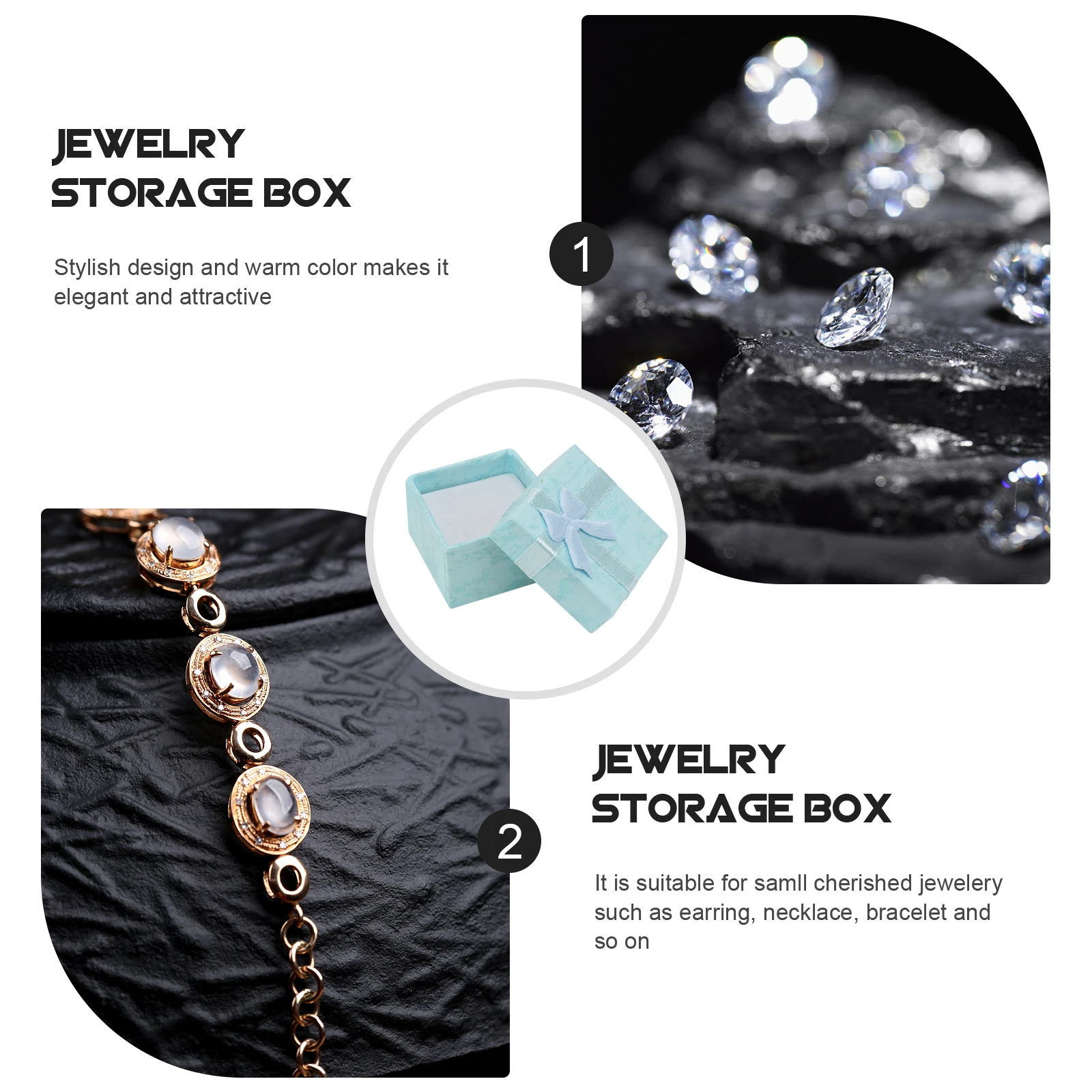 24 Pcs Organizer Boxes Empty Gift Storage Jewelery Boxes for Necklace Earring Stylish Hard Paperboard Organizer
24 Pcs Organizer Boxes Empty Gift Storage Jewelery Boxes for Necklace Earring Stylish Hard Paperboard Organizer