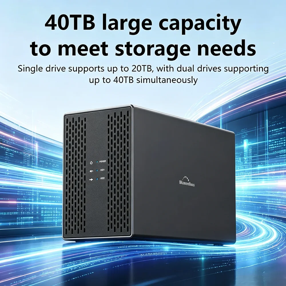 3.5 Inch SATA External HDD Enclosure, USB 3.0 Type-C Hard Drive Case, Efficient Heat Dissipation for Desktop Storage
3.5 Inch SATA External HDD Enclosure, USB 3.0 Type-C Hard Drive Case, Efficient Heat Dissipation for Desktop Storage
