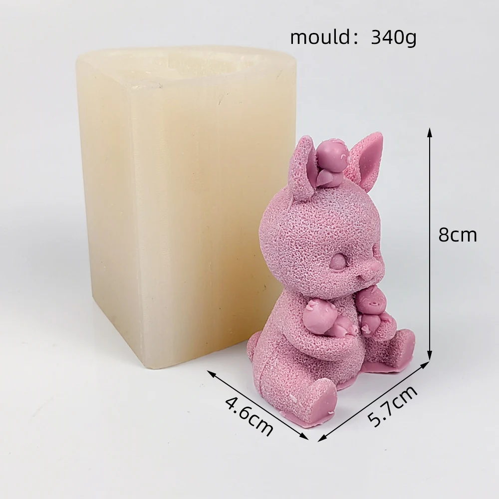 DW0416 PRZY 3D A Rabbit Holding a Duckling Soap Molds BunnyAnimals Moulds Silicone Candle Mold Wedding Birthday Valentine's Moul
DW0416 PRZY 3D A Rabbit Holding a Duckling Soap Molds BunnyAnimals Moulds Silicone Candle Mold Wedding Birthday Valentine's Moul