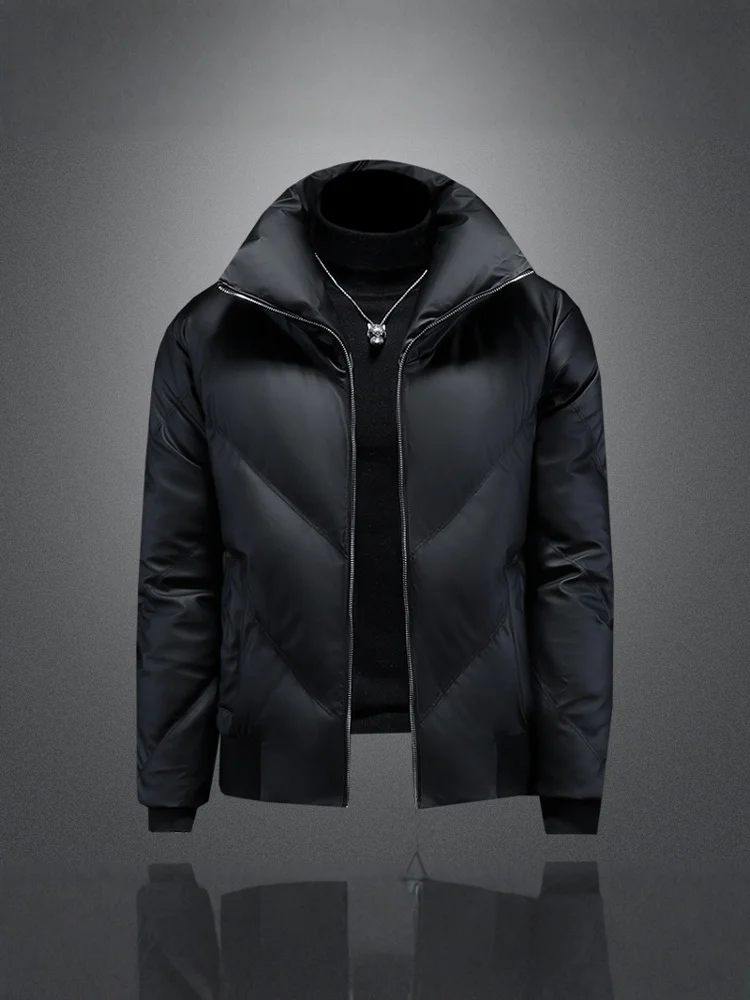 Утепленная куртка-пуховик с воротником-стойкой для мужчин, повседневная модная хлопковая стеганая куртка, молодежная городская стильная укороченная модель с длинными рукавами на молнии
Утепленная куртка-пуховик с воротником-стойкой для мужчин, повседневная модная хлопковая стеганая куртка, молодежная городская стильная укороченная модель с длинными рукавами на молнии